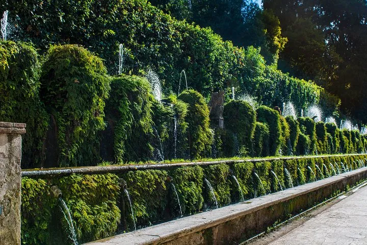 Hadrian's Villa ruins on a guided Tivoli full day trip from Rome, Italy
